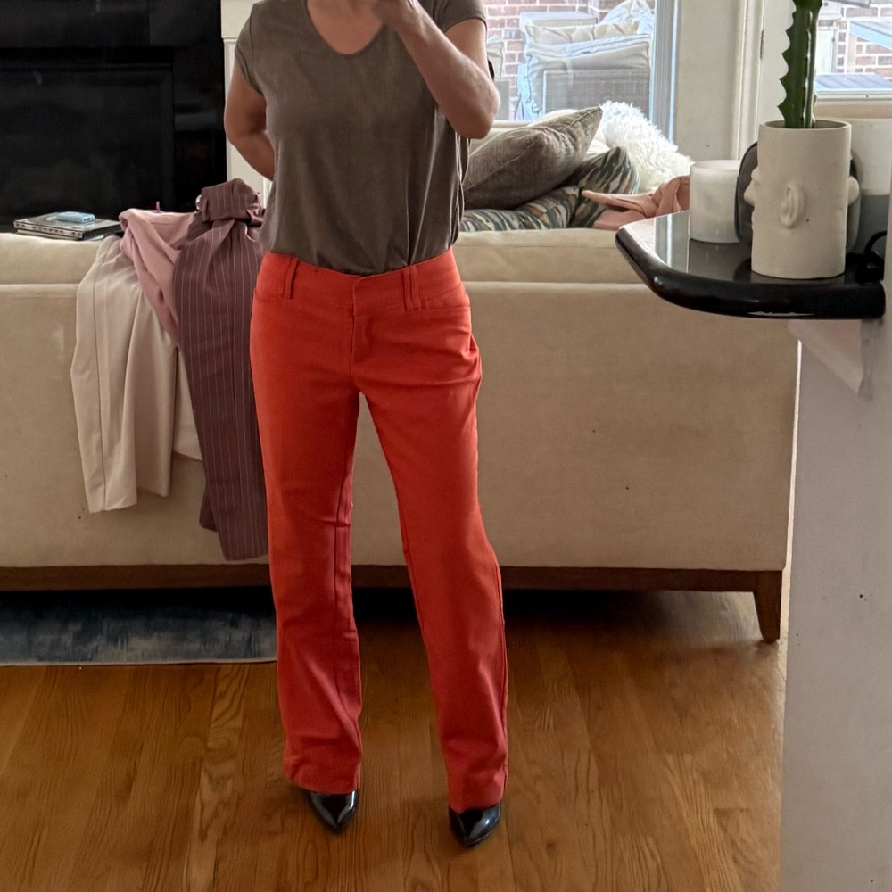 NY&Co Bright Orange Women's Pants